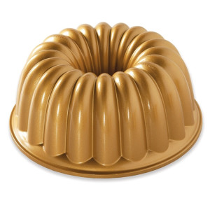 Molde Bundt Cake Elegant Gold Nordic Ware