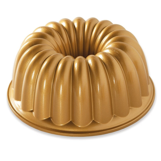 Molde Bundt Cake Elegant Gold Nordic Ware 