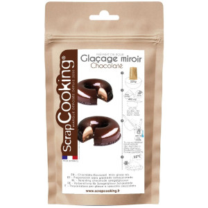 Glaseado Espejo Chocolate 220 g Scrapcooking