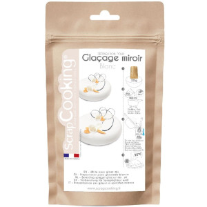 Glaseado Espejo Blanco 220 g Scrapcooking