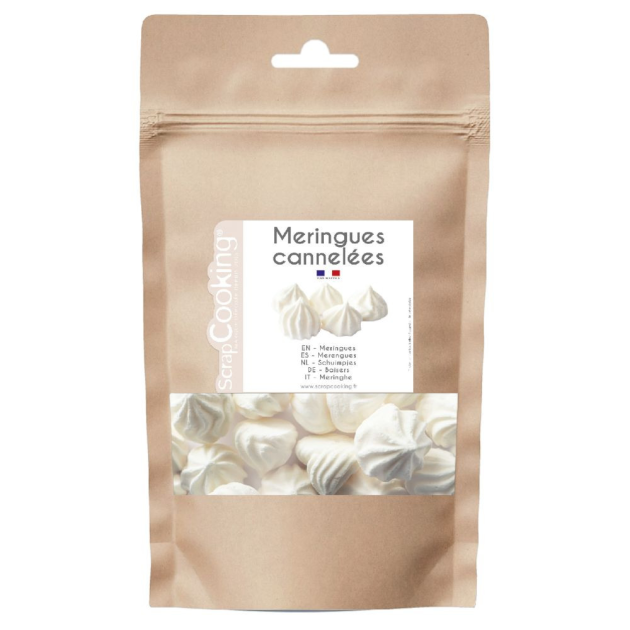 Merengues acanalados 40 g Scrapcooking 