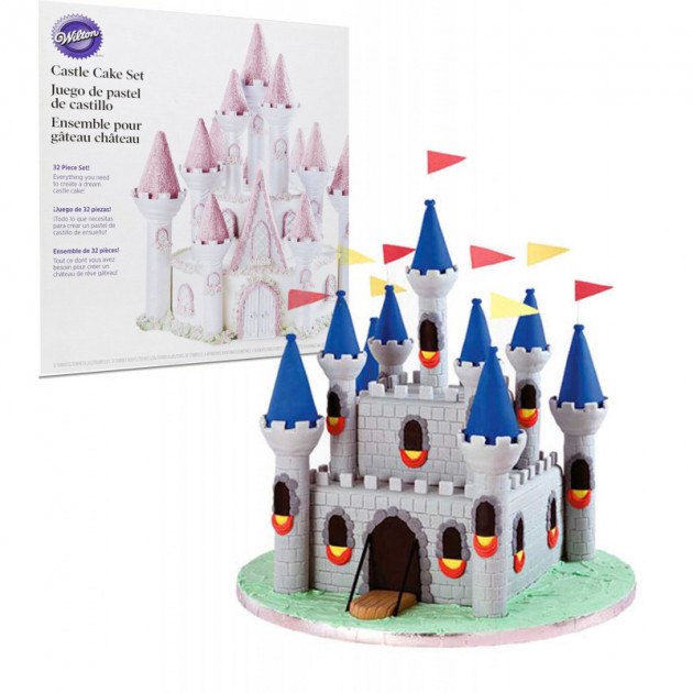 Figuras para Tarta Castillo 32 Piezas Wilton 