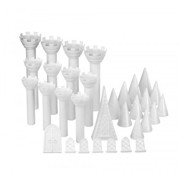 Kit de decoración para tartas de castillo