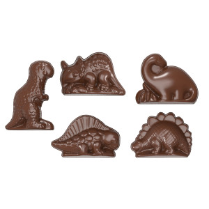 Molde para Chocolate Dinosaurios (×18) Chocolate World