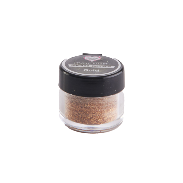 Purpurina comestible dorada 5 g Rainbow Dust 