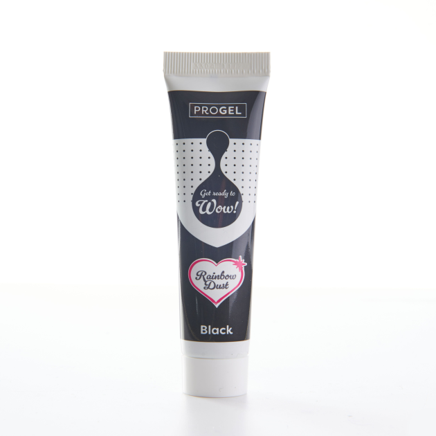 Colorante Alimentario ProGel Negro 25g Rainbow Dust