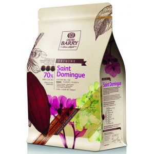 Chocolate de Cobertura Negro Origine Santo Domingo 70% 2,5 kg Cacao Barry