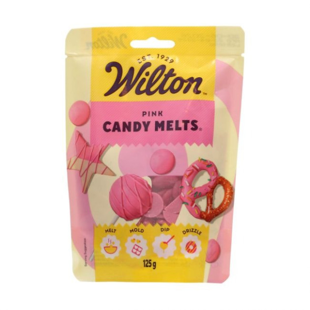 Candy Melts Rosa 125 g Wilton 