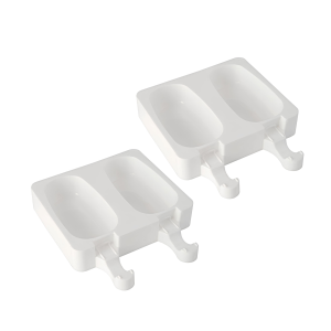 Molde silicona helado 2 x 2 mini paletas 90 ml con palillos SilikoMart