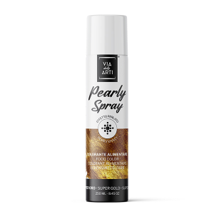 Spray Alimentario Oro Efecto Metalizado 150 ml