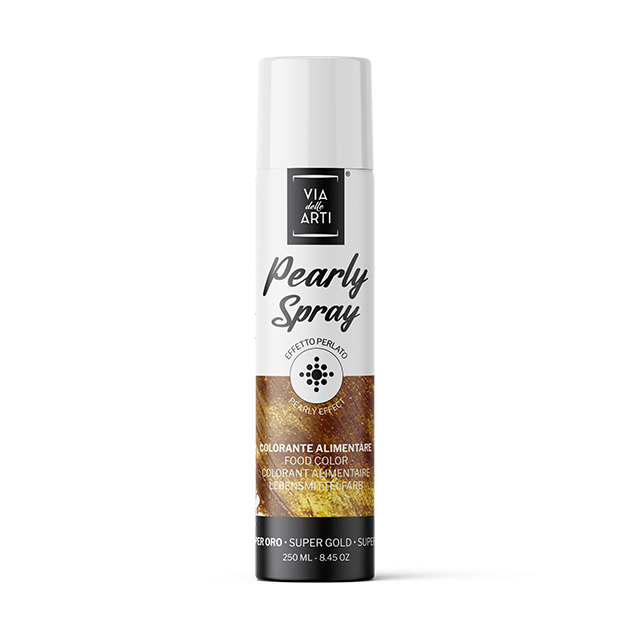 Spray Alimentario Oro Efecto Metalizado 150 ml