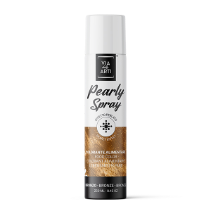 Spray Alimentario Bronce Efecto Metalizado 150 ml