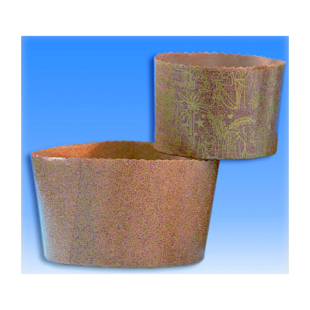 Molde panettone en papel 13,5 cm x 9,5 cm de altura (x200) Mallard Ferrière