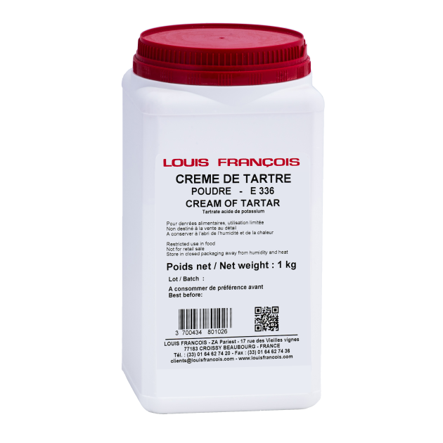 Cremor Tártaro en Polvo 1 kg Louis François 