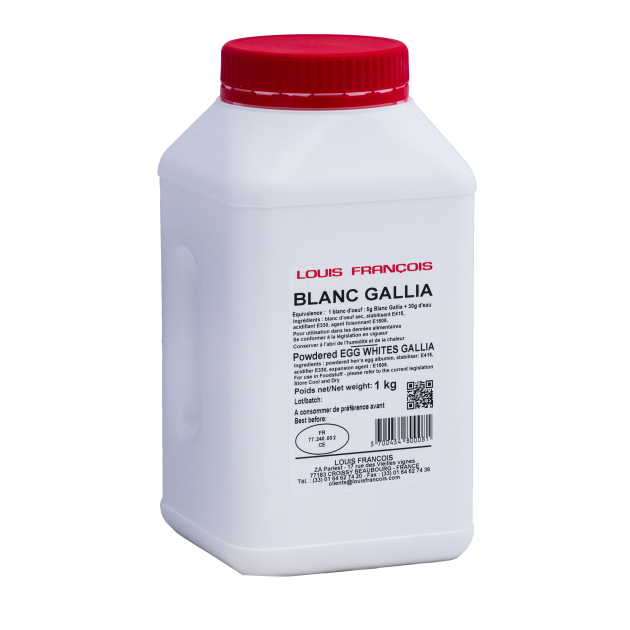 Clara de Huevo en Polvo Gallia 1 kg Louis François 
