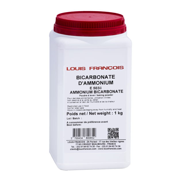 Bicarbonato de Amonio 1 kg Louis François