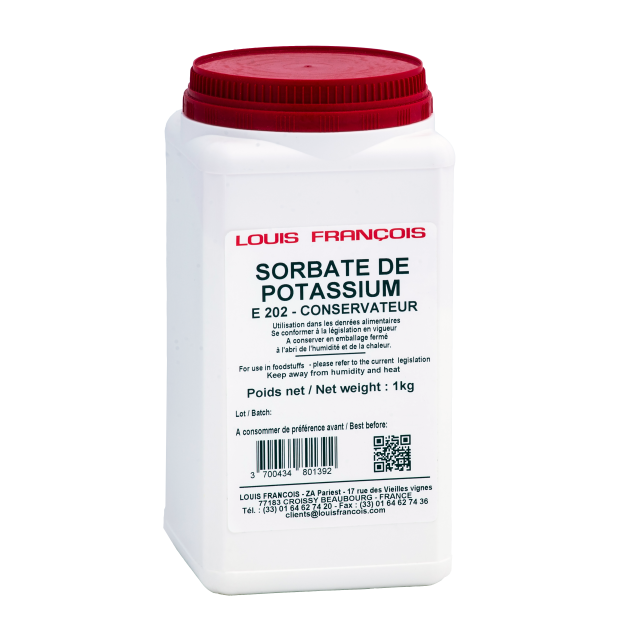 Sorbato de Potasio E202 1 kg Louis François 