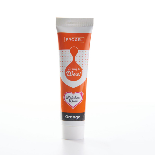 Colorante Alimentario ProGel Naranja 25g Rainbow Dust