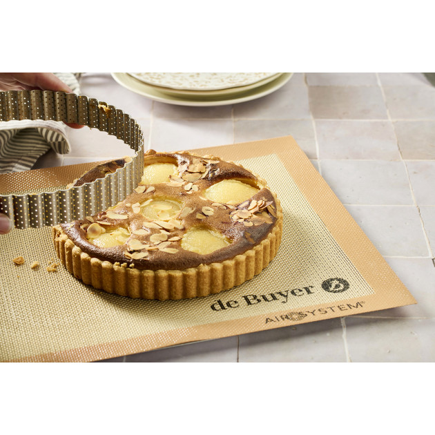 Tapete de silicona y fibra de vidrio