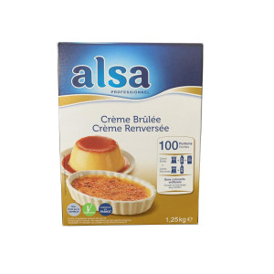 Flan de Huevo y Crème Brûlée 1,25 kg Alsa