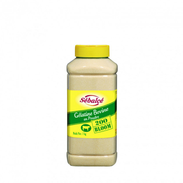 Gelatina en polvo 1 kg 200 bloom Sébalcé