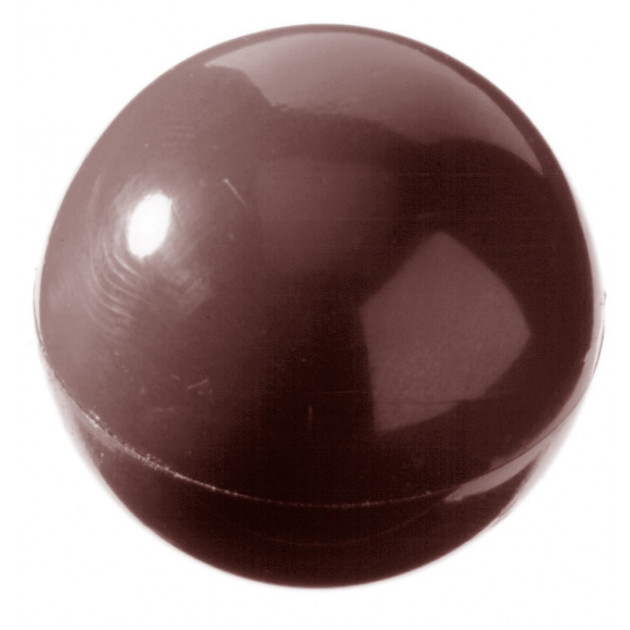Molde para chocolate semi esfera Ø3 cm (x24) Chocolate World 