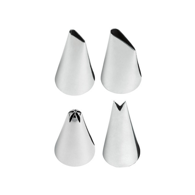 Kit de 4 boquillas Wilton (n°102-104-224-352) 