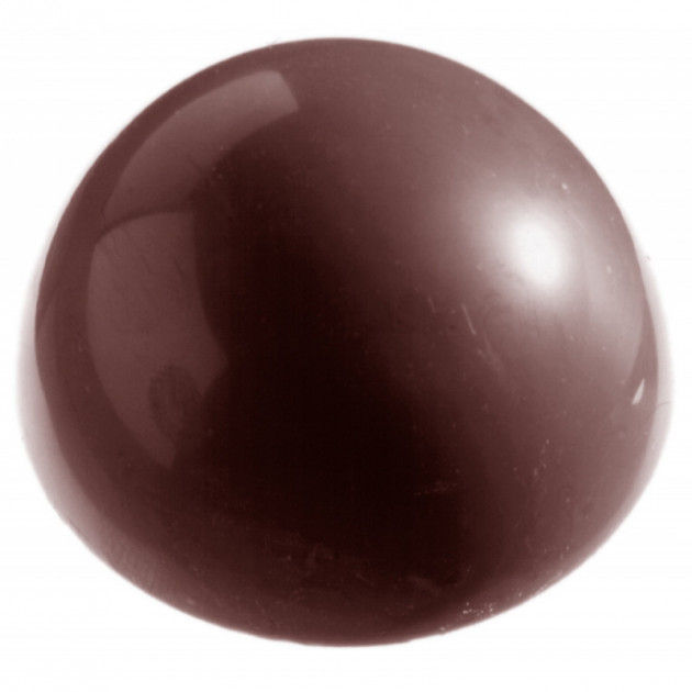 Molde para chocolate semiesfera Ø8 cm (x6) Chocolate World 