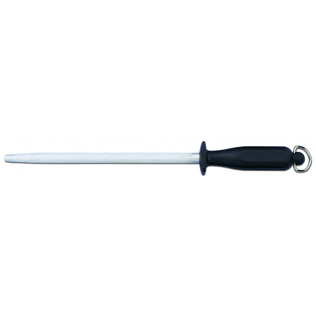Chaira Profesional Redonda 25 cm ∅ 1.3 cm Negra Arcos 