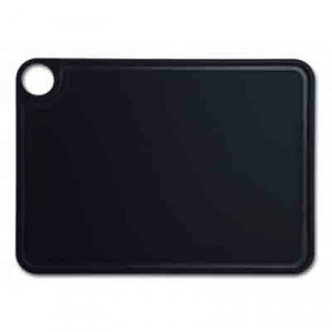 Tabla de Cortar Negra con Ranura y Colgador 42,7 x 32,7 cm Arcos
