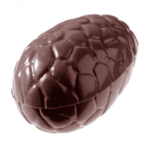 Molde huevo de chocolate agrietado 3,5 cm (x27) Chocolate World 