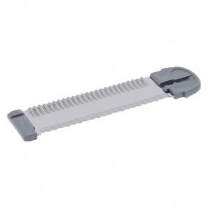 Doble Cuchilla Mandolina Filo Microdentado y Ondulado de Buyer