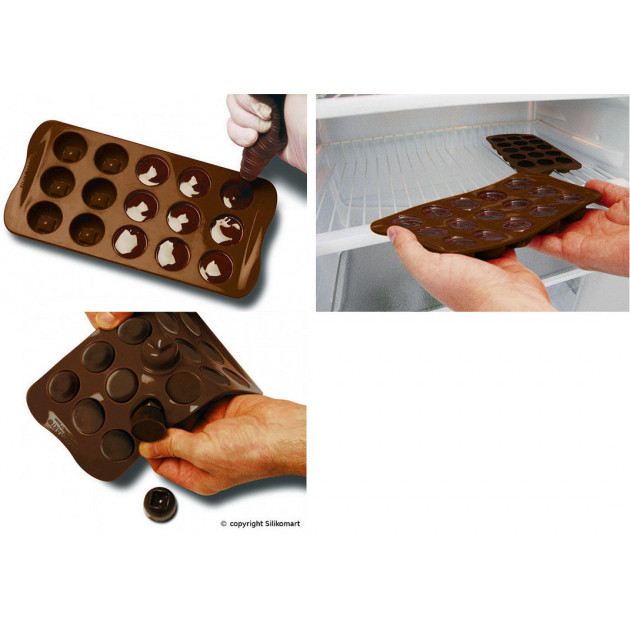 Molde SilikoMart para Chocolates de Pascua