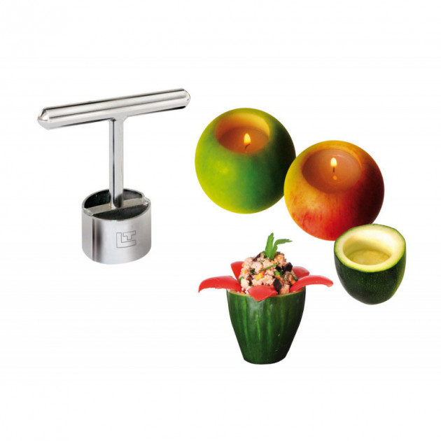 Vaciador de Fruta Acero Inoxidable La Bonne Graine 