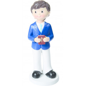 Figura Tarta Comunión Niño Moderno 15,5 cm